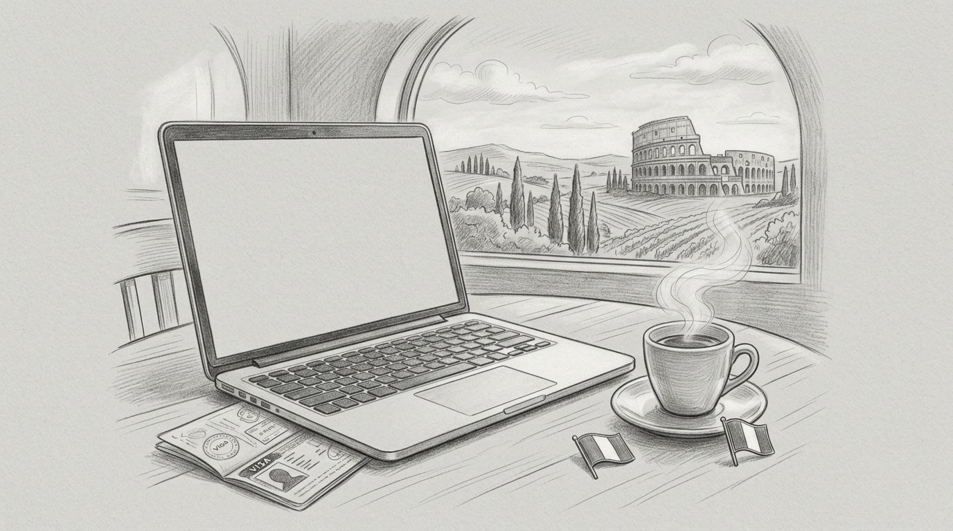 Digital nomad in Italia: guida completa al visto e ai requisiti