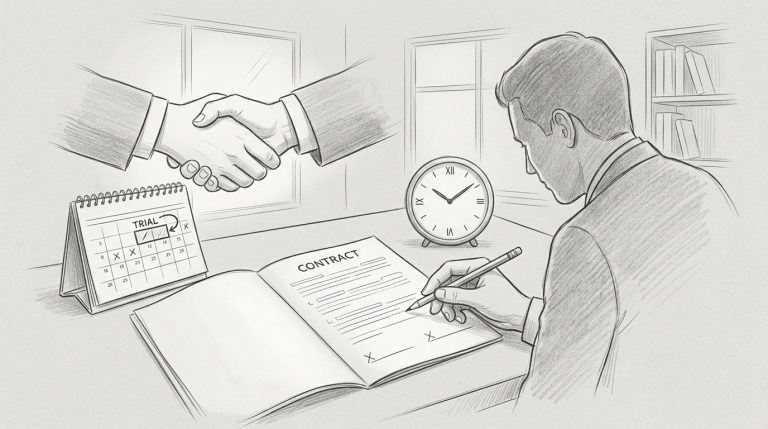 Periodo di prova: come funziona davvero e cosa chiedere